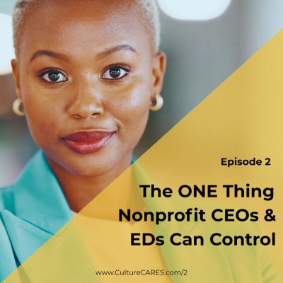 The One Thing Nonprofit CEOs and EDs Can Control